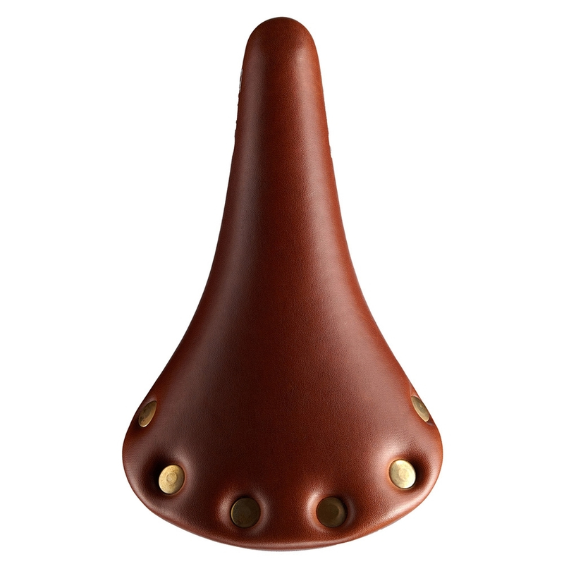 Selle VELO avec ressort cuir brun + rivet - Selle, couvre-selle - Achat