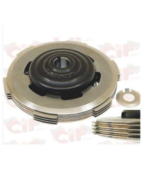 Kit frizione completa tipo originale 3+2 dischi 1 molla VESPA APE 50 CIF 5584-C