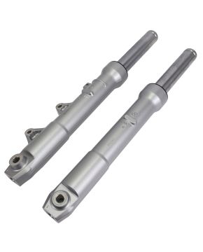 Foderi forcella tubi completi asta forcella argento HONDA SH 125 150 2017-2019