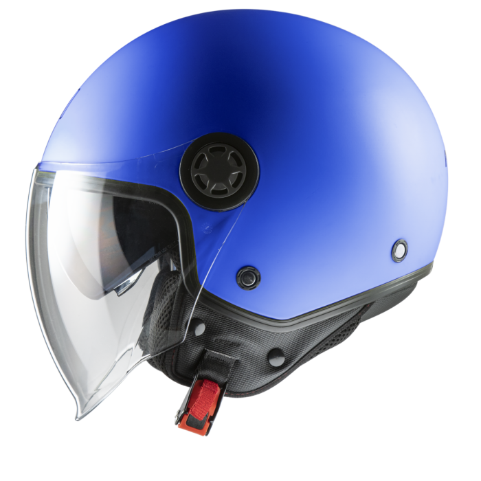 Casco Moto scooter Demi Jet One Blu con doppia visiera MPH HELMETS om ECE  22.06