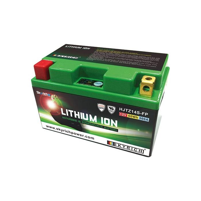 batteria litio HJTZ14S-FP 12v - La Ciclomoto