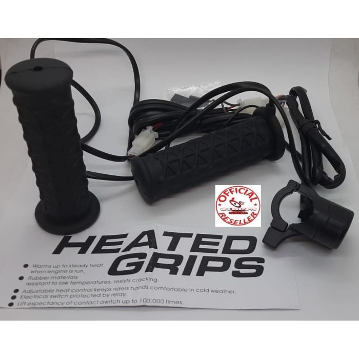 coppia manopole riscaldate moto scooter La Ciclomoto