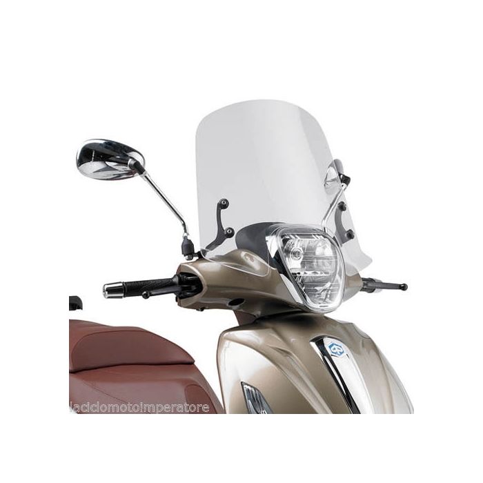 Parabrezza trasparente Fabbri scooter per Piaggio Beverly 300/400 2021