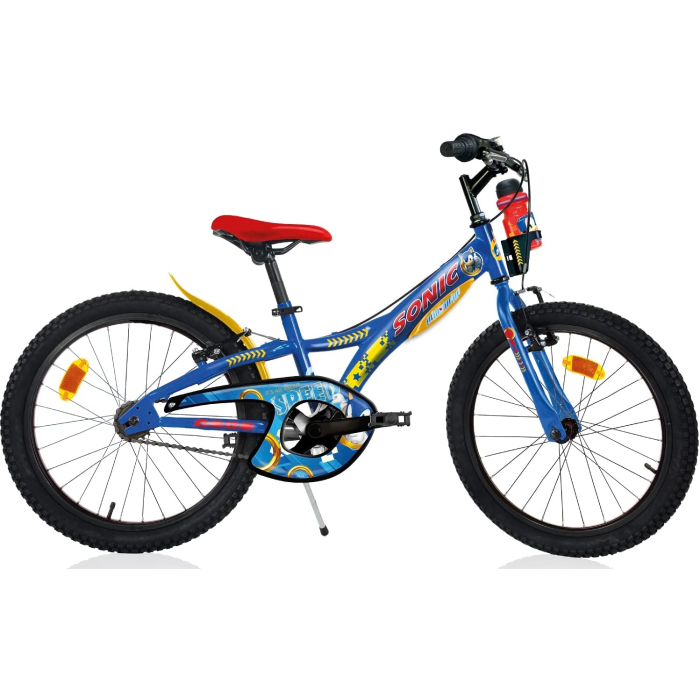 Bici 20 Sonic per bambino con borraccia parafango campanello Dino Bikes -  La Ciclomoto