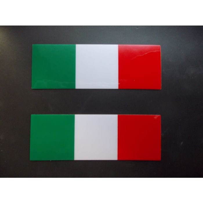 adesivi bandiera italia in vinile - La Ciclomoto