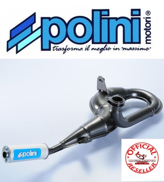 marmitta vespa px 125 silenziatore alluminio polini La Ciclomoto