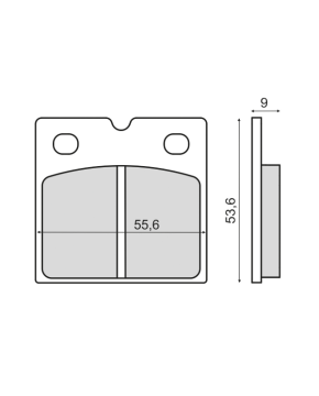 PASTIGLIE FRENO ORGANICHE BMW DUCATI LAVERDA MOTO GUZZI 34217657025 GU28654601