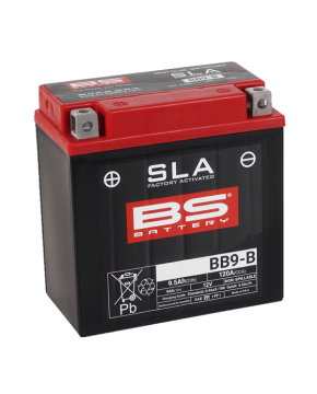 Batteria BS SLA BB9-B 12V 9,5 Ah 120A(cca) pronta all'uso