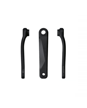 Coppia pedivelle bici e-bike Bosch BNI FSA ck-220 mini isis lunghezza 170mm nere