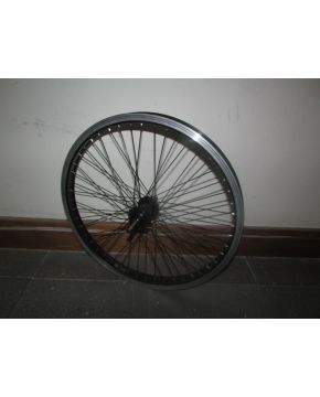 Ruota bici BMX 20 x 1.90 V-Brake Freestyle posteriore in alluminio 48 raggi