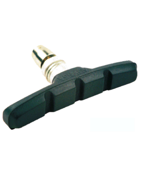 COPPIA PATTINI FRENO BICI V-BRAKE A DADO 73 MM per cerchio Alluminio