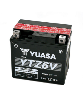 Batteria YUASA YTZ6V SIGILLATA 12V/5,3AH NSC Vision CB GSX XC D'elight LTS-C