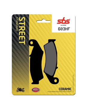 Pastiglie freno anteriori SBS 603HF HONDA CR CH NX 125 CN CR TRX XL XR 250