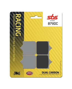 Set 4 pastiglie freno anteriori Racing SBS 870DC BMW S RR 1000 2009-2018