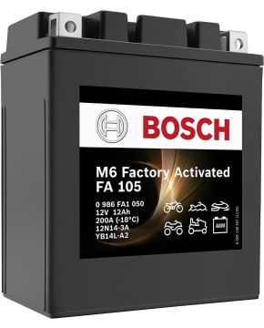 Batteria 12V 12AH YB14L-A2 YB14LA2 sigillata attivata scooter moto BOSCH