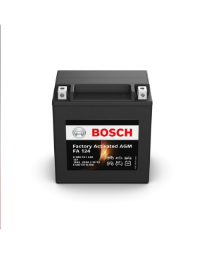 Batteria moto BOSCH FA124 AGM 12V 14ah 230A YTX16-BS / YTX16-BS-1