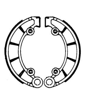 Ganasce posteriori FERODO FSB741 HONDA CB F - F1 - F2 K3 550 1978-