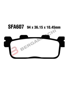 Pastiglie freno posteriori FERODO FDB2254EF KYMCO People Xciting Downtown X-MAX