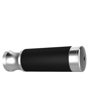 Coppia manopole moto in alluminio satinato e 3 impugnature universali FAR 7278