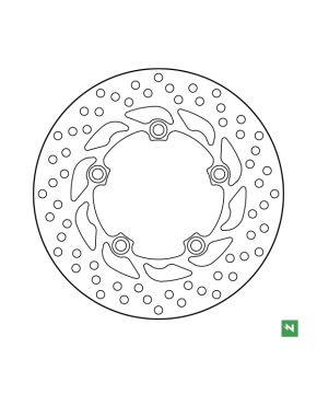 Disco freno posteriore YAMAHA FZ1 06-14 FZ6 04-09 MT-03 06-14 NEWFREN DF5170A