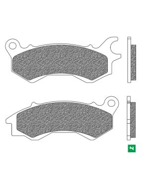 Pastiglie freni anteriori Newfren FD0568BE1 DAYTONA KL SILENCE SINNIS