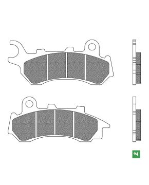 Pastiglie Freno anteriore HONDA PCX 125 150 18-20 SH MODE 125 21-22 ZOOMER 19-20