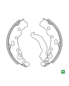 Ganasce freno posteriore APE POKER 420 93-97 QUARGO 05-17 NewFren GF0259