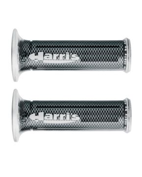 Manopole moto harri's racing carbonio lunghezza 120 mm diam. 22/24 mm 01687-CRA