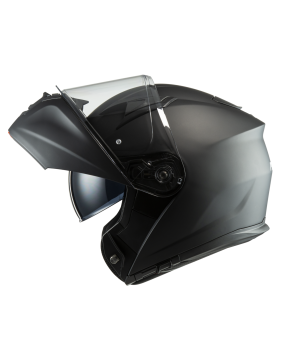 Casco moto scooter Modulare MPH Raptor con doppia visiera nero opaco ECE 22.06