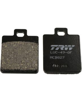 Pastiglie freno TRW Mescola organica MCB827LC GILERA RUNNER RUNNER SP STALKER