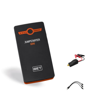 Mini Avviatore 6000 mAh per Moto Jump Starter multifunzione 3 FUNZIONI IN 1 GET