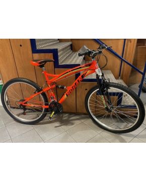 Bici 24 MTB Hogan FULL biammortizzata 18 velocità arancione per bambino ragazzo