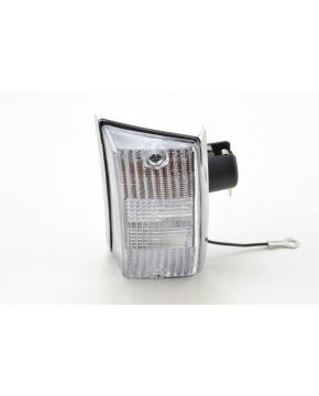 Indicatore direzione anteriore sinistra freccia bianca Piaggio Vespa PX 125 150