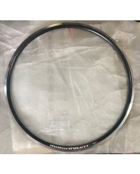 Cerchio bici 28 pollici nero 36 fori doppia camera MILLENIUM Malvestiti