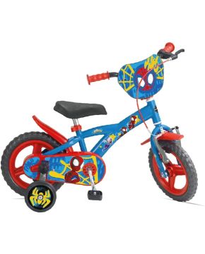 Bici 12 Marvel Spiderman Disney ufficiale per bambino con rotelle