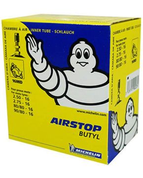 Camera d'aria 2 3/4 2.50-16 2.75-16 80/80-16 90/80-16 TR4 16MD Michelin 190223