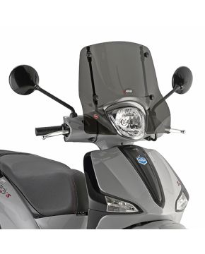 Cupolino fumé senza attacchi Liberty I-GET 50 125 150 Address ASKOLL Givi 107S