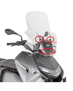 Attacchi per Parabrezza givi BMW CE04 dal 2022 GIVI D5142KIT