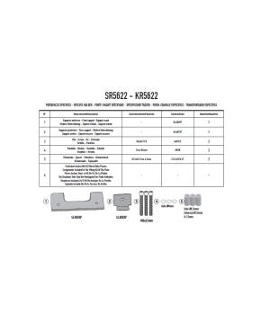 Portabauletto attacco posteriore PIAGGIO MP3 310 (2025) GIVI SR5622