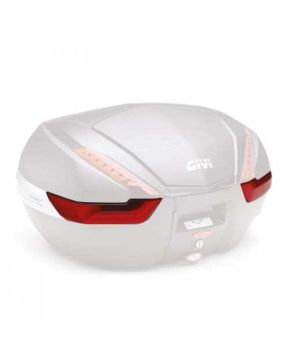 Catarifrangenti inferiori rossi Givi per bauletti moto e scooter Z4702R
