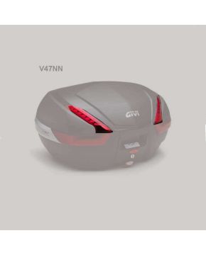 Catarifrangenti superiori rossi Givi per bauletto V47 moto e scooter Z4703R