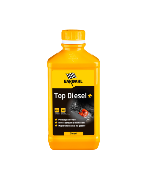 Bottiglia 1 litro di additivo top motore Diesel plus pulizia iniettori Bardahl