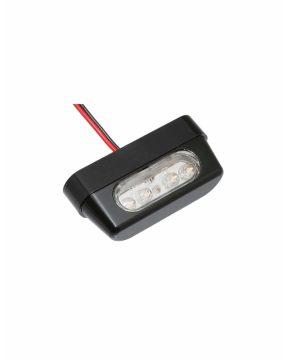 Luce targa a LED rivestimento in plastica per moto scooter quad