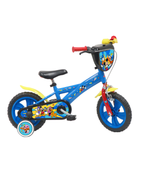 Bici Bambina Disney Mickey Mouse 12 (3-5 Anni) Bici Topolino con Rotelle e Scudo