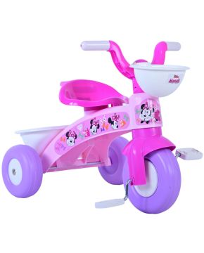 Triciclo a Pedali Disney Topolina Minnie per Bambina 1-3 Anni 25 Kg