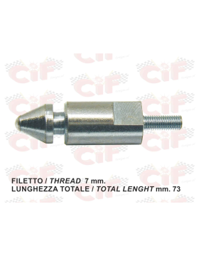 Perno per ancoraggio sella filetto M 7 x 20 l. 73 mm VESPA 50 125 ET3 CIF 5668