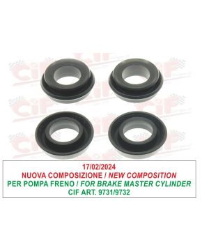 Serie gommini per revisione pompa freni APE TM P 703 BENZINA DIESEL MAX POKER