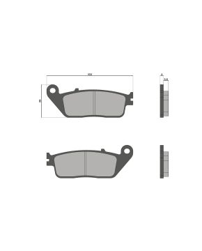 Pastiglie freno Malossi 6215027bb FORZA SH DINK DOWNTOWN XCITING BURGMAN X MAX