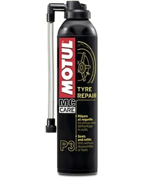 SPRAY BOMBOLETTA GONFIA E RIPARA MOTO MC CARE P3 RIPARAZIONE PNEUMATICI MOTUL