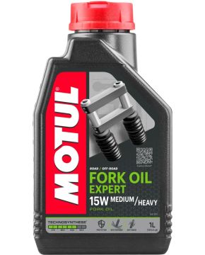 1 litro OLIO FORCELLE MOTUL FORK OIL EXPERT MEDIUM/HEAVY 15W 105931